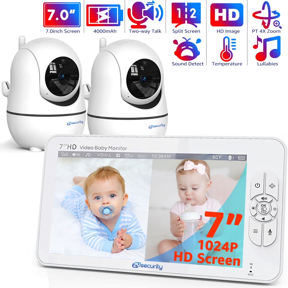 Home Cinema Wireless - 7.0 นิ้ว Video Baby Monitor HD