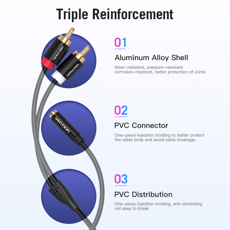 เวนชั่นแจ็ค 3.5 มม. หญิงถึง 2R - Audio Home Cinema บทวิจารณ์และราคา