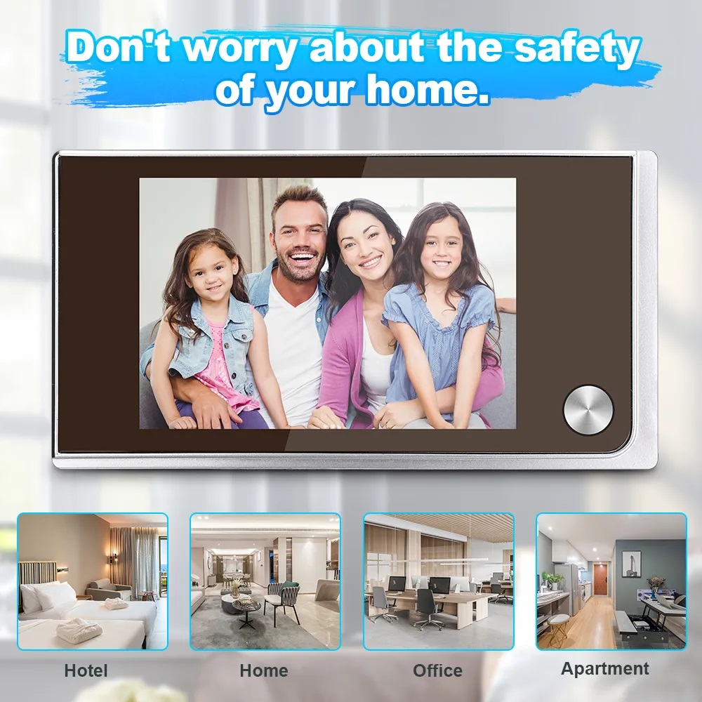 ออดตาแมวกล้อง 3.5 นิ้ว 120 °   - Home Cinema Wireless บทวิจารณ์และราคา