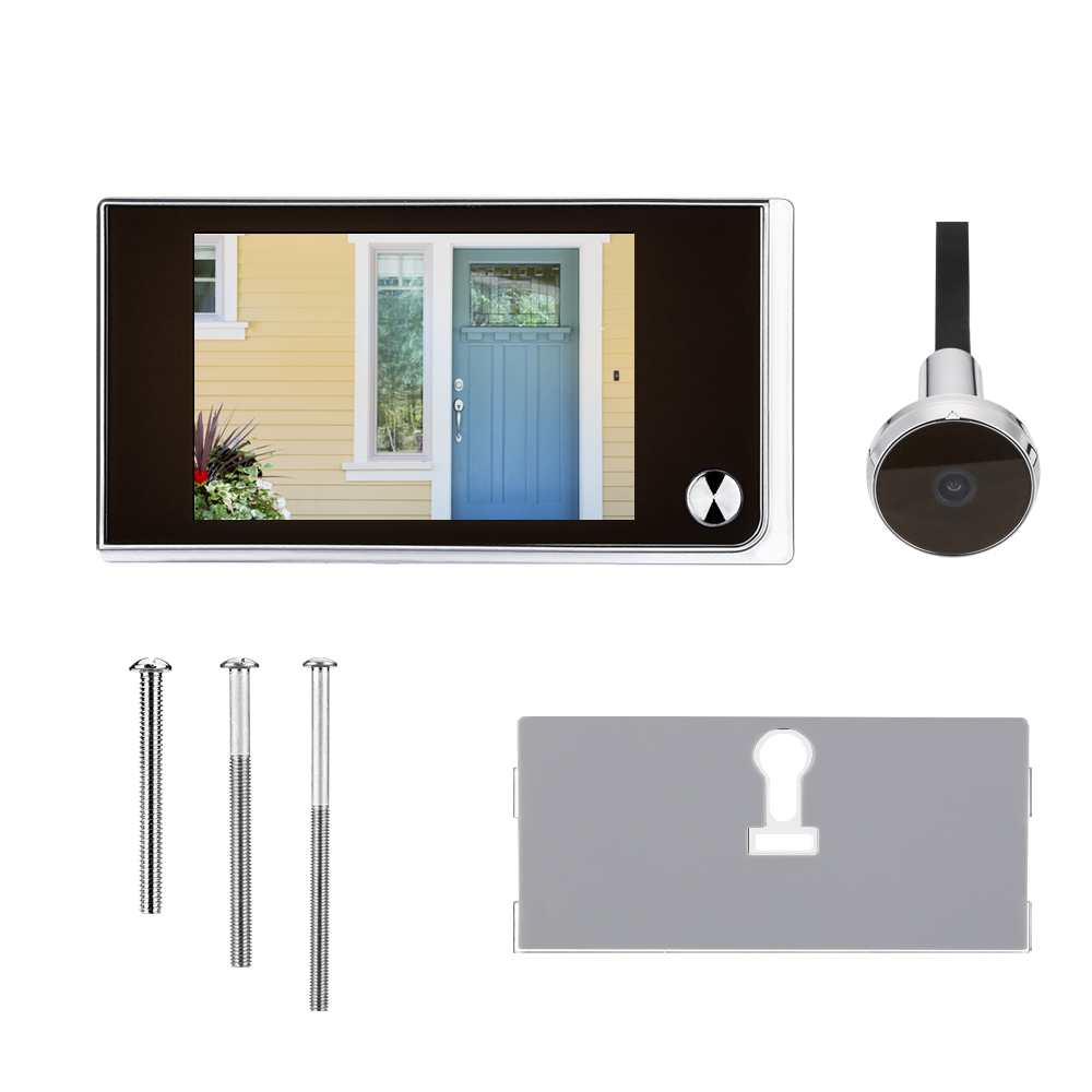ออดตาแมวกล้อง 3.5 นิ้ว 120 °   - Home Cinema Wireless บทวิจารณ์และราคา